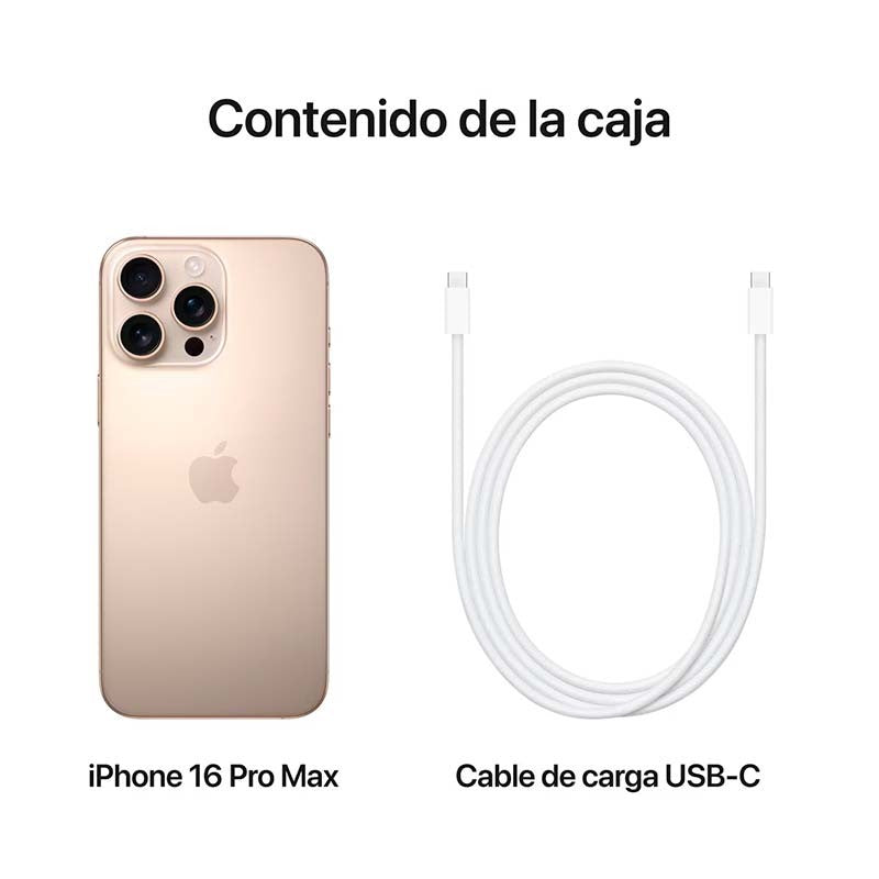 iPhone 16 Pro Max 5G 256GB Titanio Desierto